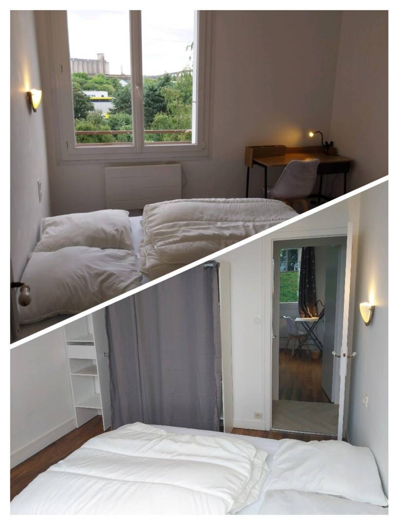 Room 2 - 65m² Private room in a flatshare for 3 people - Gallery - 3