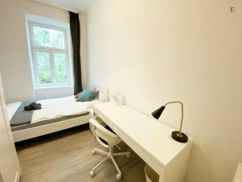 Neat and cosy double bedroom in Alsergrund
