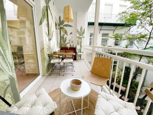 Cozy double bedroom in the Mariahilf district