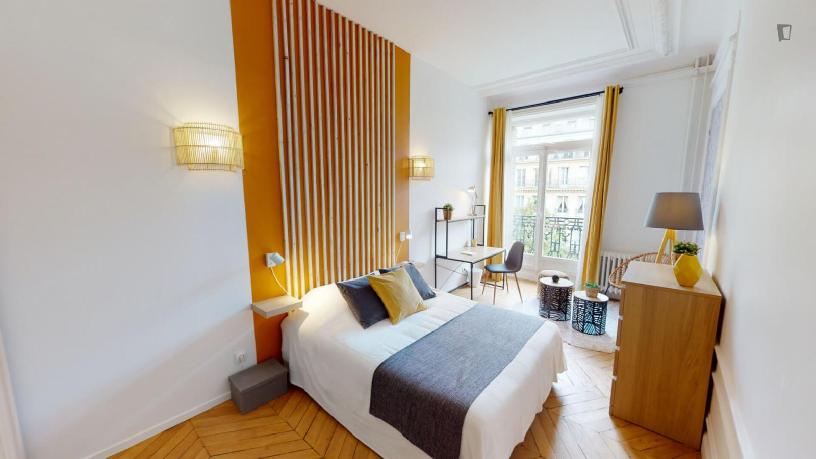 Comfy Double Bedroom In Plaine-Monceau - Comfy double bedroom in Plaine-Monceau - Gallery - 1