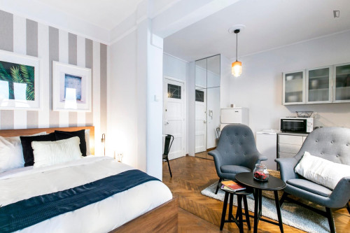 Homely studio in the Dexameni neighbourhood