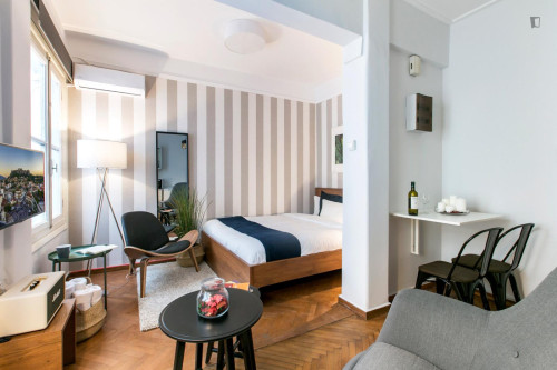 Homely studio in the Dexameni neighbourhood
