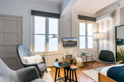 Homely studio in the Dexameni neighbourhood