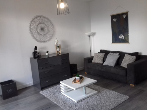Spacious apartment with balcony