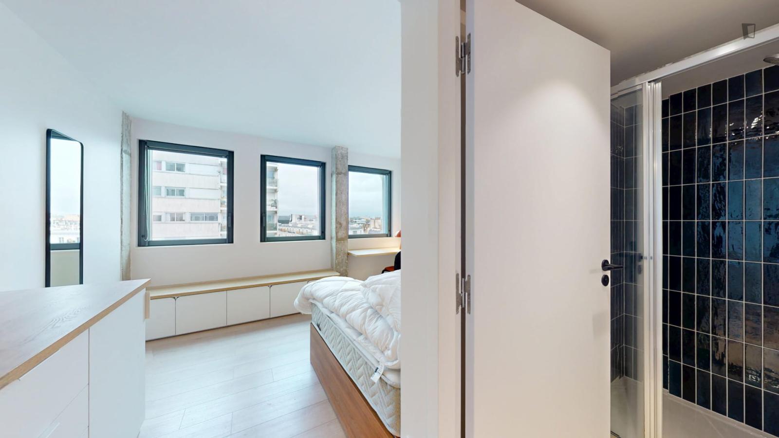  Neat And Cosy Single Ensuite Bedroom In 15th Arrondissement  -  Neat and cosy single ensuite bedroom in 15th arrondissement  - Gallery -  1
