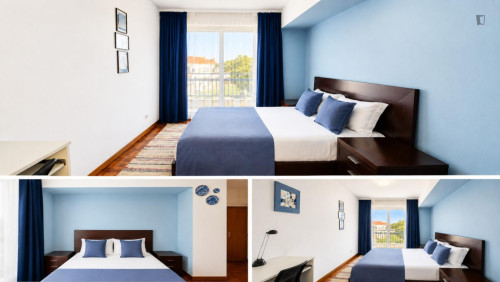 Room 2: Room & Workspace @ Coliving Hub Funchal