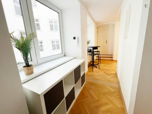 Inviting double bedroom in the Alsergrund district