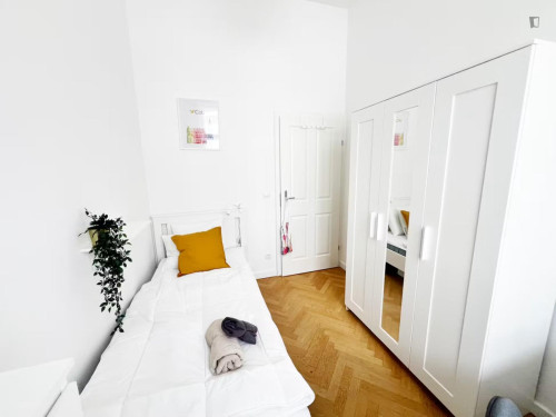 Cozy single bedroom near the University of Vienna