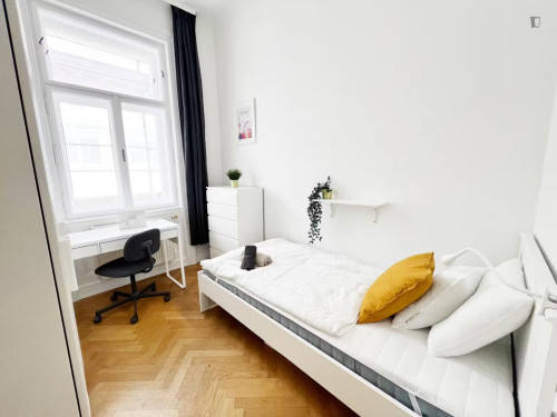 Cozy single bedroom near the University of Vienna