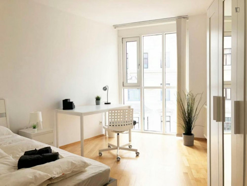Neat and cosy double bedroom in Margareten