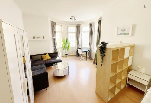 Inviting double bedroom in the Leopoldstadt district