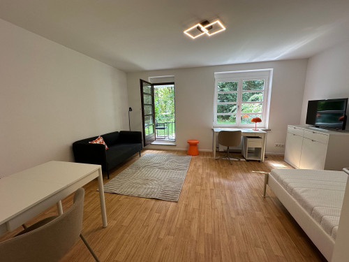 Quiet furnished terrace apartment, 5 minutes to the main line – new occupancy after partial renovation - Gallery - 15