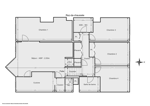 Bezons Camille Desmoulin - Private Room (1) - Floorplans