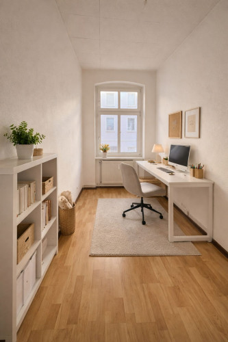 First occupancy after renovation – high-quality furnished 1.5-room apartment in quiet location