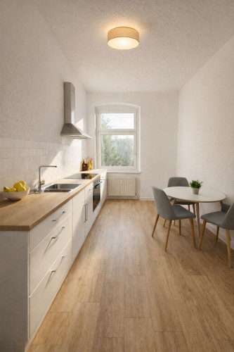 First occupancy after renovation – high-quality furnished 1.5-room apartment in quiet location
