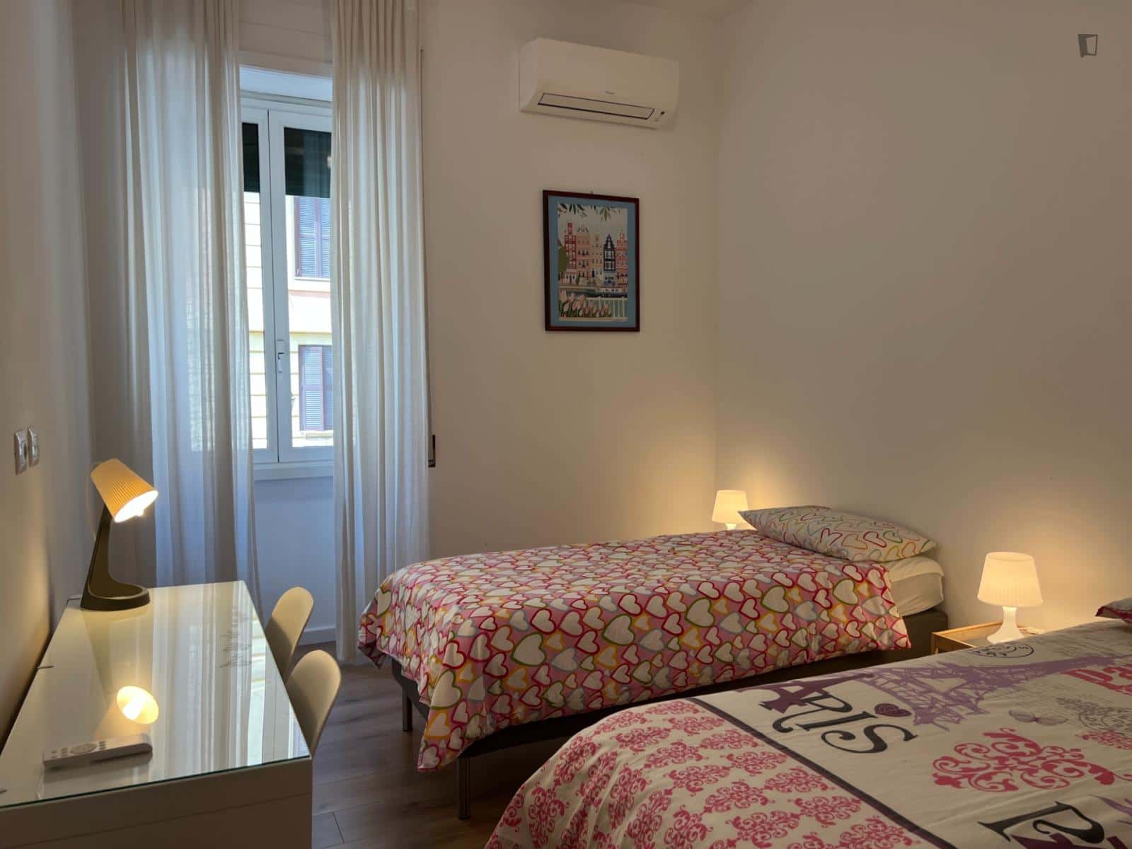  Apartment In Via Tommaso Campanella, Roma For 90 M² With 3 Bedrooms  -  Apartment in Via Tommaso Campanella, Roma for 90 m² with 3 bedrooms  - Gallery -  1