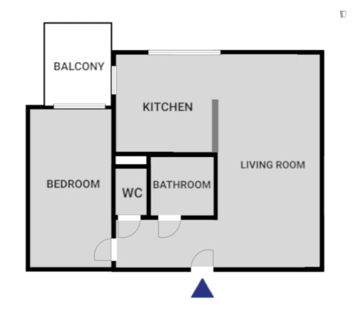 Lovely 1-bedroom flat near the Central European University