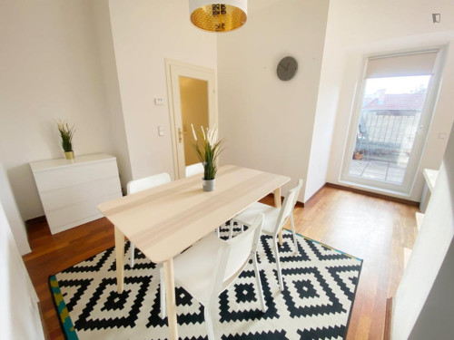 Appealing double bedroom in Hernals
