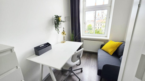 Welcoming single bedroom near the Währinger Straße-Volksoper subway station