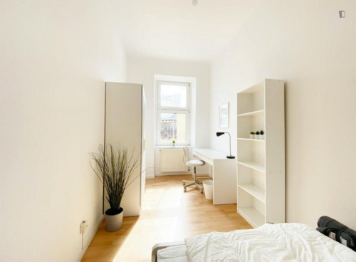 Inviting double bedroom in the Brigittenau district