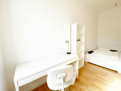 Inviting double bedroom in the Brigittenau district