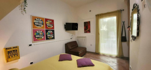Elegant 1-bedroom apartment in Pigneto
