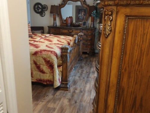 Elegant Cozy Master Bedroom - Gallery - 12
