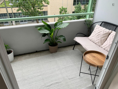 Cozy Studio with a balcony close to Poccistraße