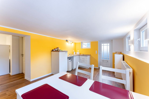 Furnished apartment with terrace/garden - directly at the clinic/spa park