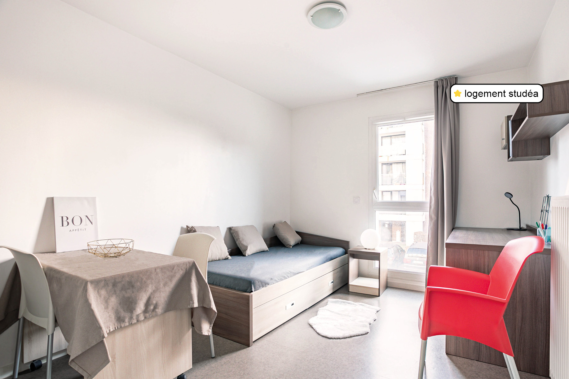 STUDEA Roubaix Parc Barbieux - Rooms