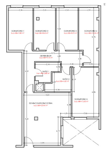 Appealing single bedroom in Montolivet
