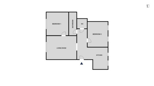 Bright 2-bedroom flat in the Matzleinsdorf neighbourhood