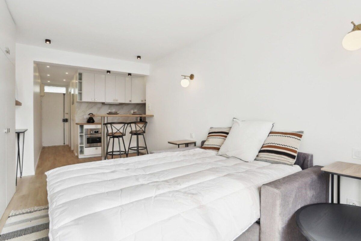  Charming Renovated Studio With AC In The 16th Arrondissement  -  Charming Renovated Studio with AC in the 16th Arrondissement  - Gallery -  1