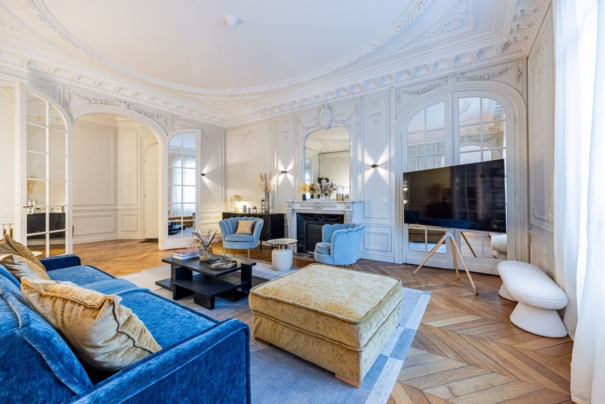  Elegant 4BR Haussmannian Apartment Near Avenue Hoche  -  Elegant 4BR Haussmannian Apartment near Avenue Hoche  - Gallery -  13