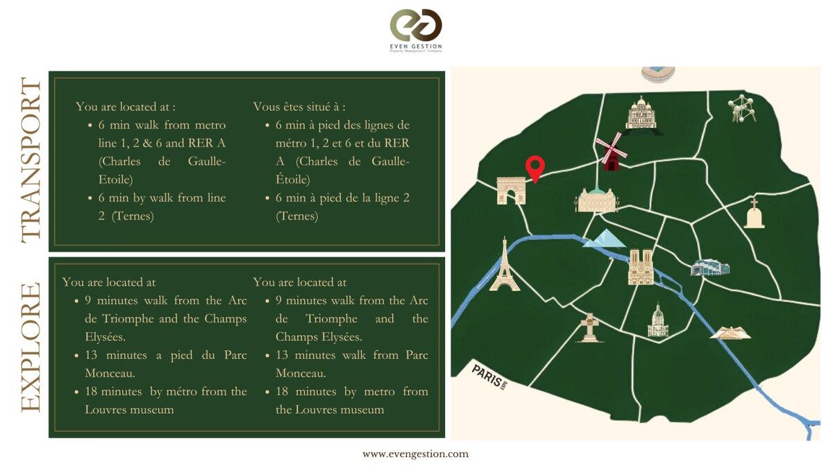  Elegant 4BR Haussmannian Apartment Near Avenue Hoche  -  Elegant 4BR Haussmannian Apartment near Avenue Hoche  - Gallery -  7