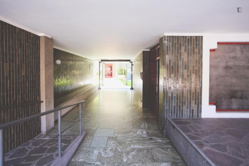 Inviting double bedroom in Lecco