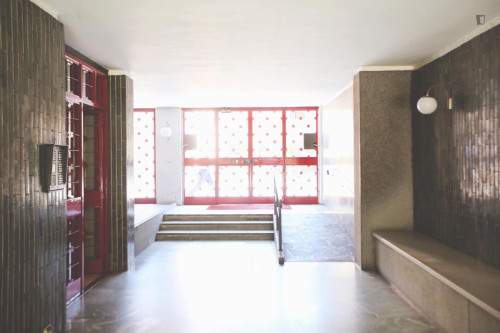 Inviting double bedroom in Lecco