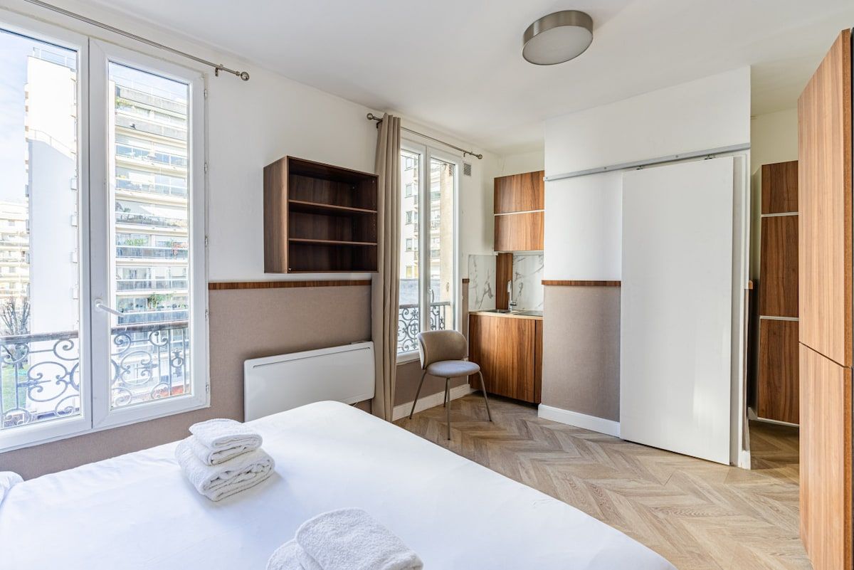  Charming Montmartre Studio With AC Near Sacré-Cœur  -  Charming Montmartre Studio with AC near Sacré-Cœur  - Gallery -  4