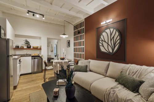 Modern, fashionable apartment in Düsseldorf