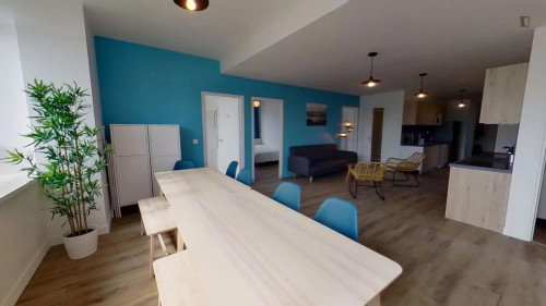 Smart double bedroom near Bois Colombes train station - Gallery - 6