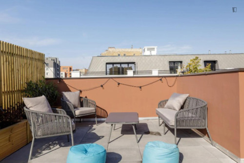 Smart double bedroom near Bois Colombes train station