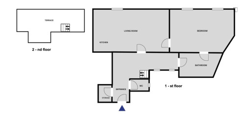 Inviting 1-bedroom flat near the University of Technology
