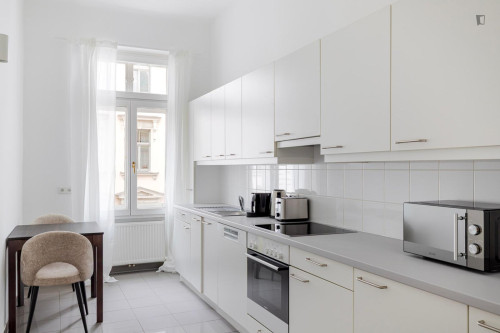 Nice 2-bedroom flat near the University of Economics and Business