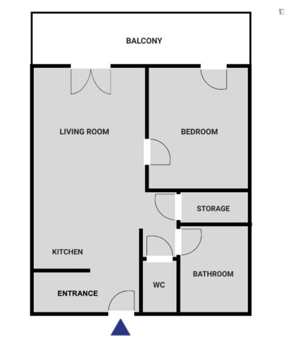 Welcoming 1-bedroom flat near the University of Economics and Business - Gallery - 7