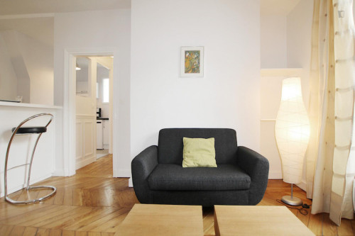Awesome studio near the Brochant metro - Gallery - 12