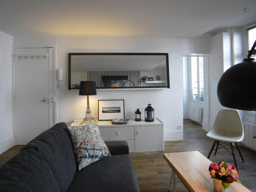 Chic studio near Conservatoire des Arts et Metiers