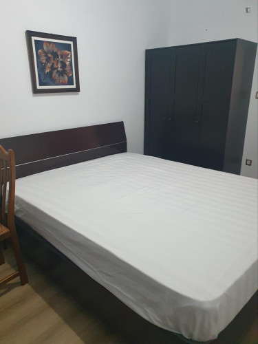 Pleasant bedroom in a 3-bedroom flat