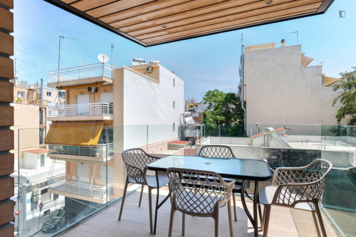 Welcoming 2-bedroom apartment near the Athens Concert Hall