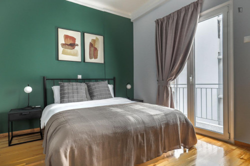 Exquisite 1-bedroom flat in Ilisia