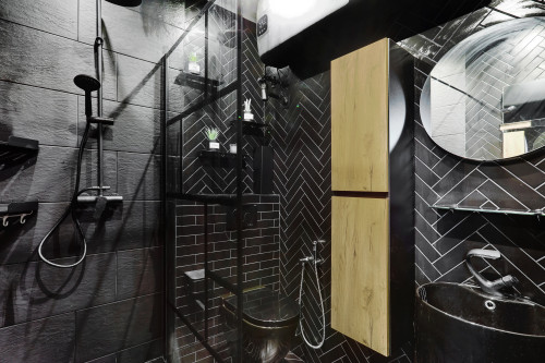 Nice apartment, Paris Loft design T2 — Steel workshop-style glass partition, 36 sq m fully renovated - Gallery - 12